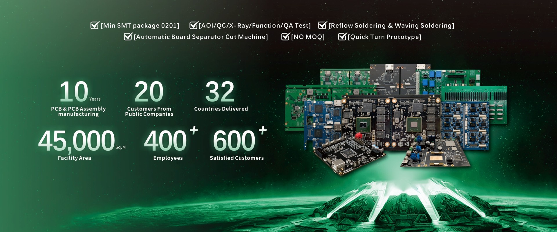 kwaliteit SMT PCB Vergadering fabriek