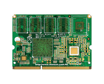 Goede prijs. Hoog TG-Halogeen 1 Oz-Assemblage van het Prototypepcb van de Koper de Vrije Gouden Vinger online