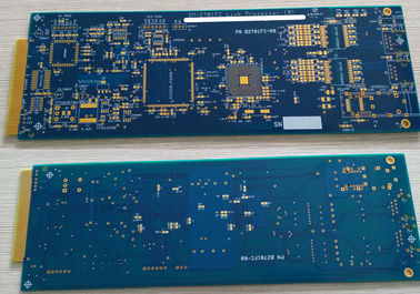 Goede prijs. 6 lagen FR4-Prototyping van het de Oppervlakte de Harde Plateren van PCB ENIG Gouden Vinger10u“ online