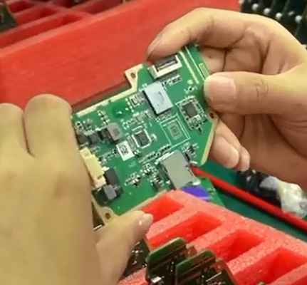 Goede prijs. 10 van de de Assemblagefr4 TG150 PCBA lagen Oppervlaktebehandeling van PCB van ENIG 2u“ SMT online