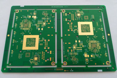 Goede prijs. 10 lagen van de de Kringsraad van PCB van HDI FR4 van de soldmask min boor van ENIG groen gaten 0.1mm online