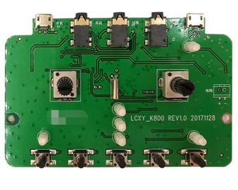 Goede prijs. Draagbare elektriciteitscentrale PCB 2 lagen SMT PCB assemblage pcba board Prototype Service Groen Soldmask Wit zijde scherm online