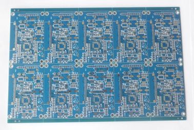Goede prijs. Blauwe Loodvrije Tweezijdige FR4 Elektronische Gedrukte de Kringsraad van Soldmask HASL online