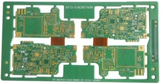 Goede prijs. Automotive PCB 10 lagen Rigid Flex PCB Immersion Gold 1,32 mm Dikte Automotive PCB online