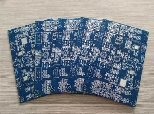 Goede prijs. 1.6mm Dikte HASL LF Oppervlak Blauw Soldmask elektronische plaat assemblage Elektronische printplaat online