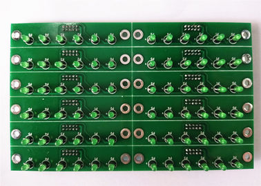 Goede prijs. 1.6mm dikte2oz 4layers FR4 van LEIDEN de Raadsassemblage Witte Silkscreen Groene Soldermask van PCB Verlichtingssmt online