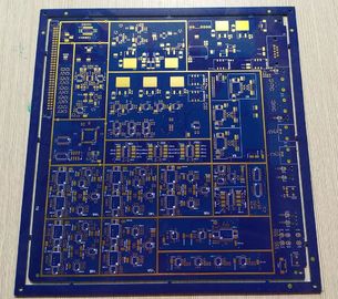Goede prijs. 8 lagen van FR4 Blauwe Soldmask 1.6mm 1OZ-Raad van PCB van de Koperdikte Multilayer online