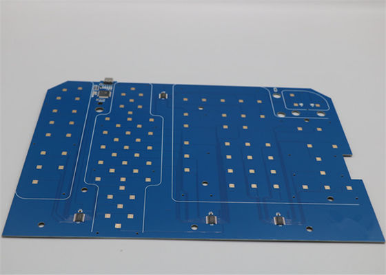 Goede prijs. Blue Soldermask 1OZ 4 Layer pcb fabriek pcb assembly Shenzhen geprint circuit board fabrikanten online