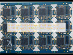 Groen Soldmask Meerlaagse gedrukte elektronische schakel 10 lagen Fr4 1-6mm 2oz Koper Dikte elektronica fabrikanten